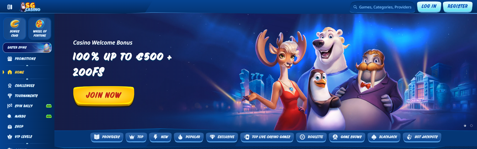 Sgcasino online
